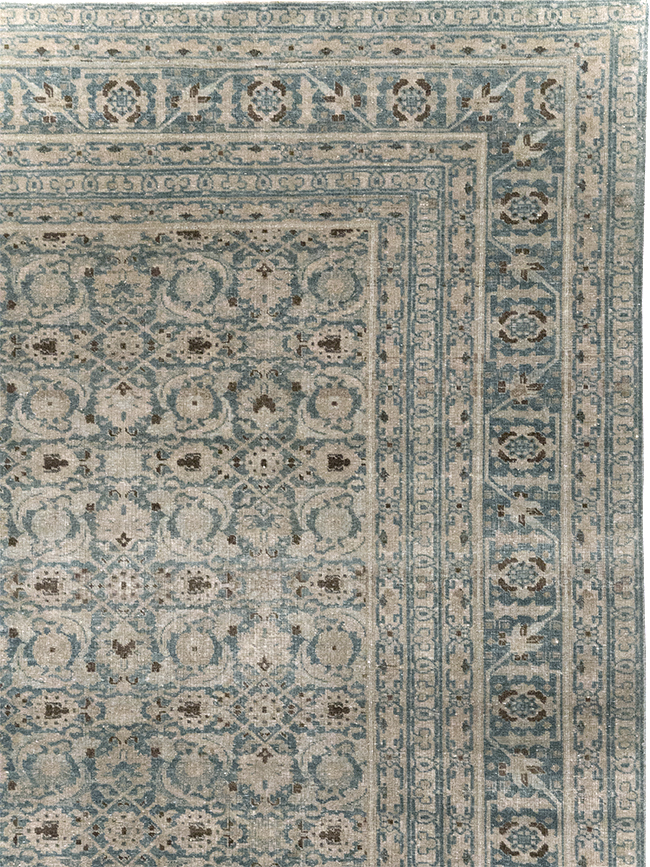 Antique Persian Tabriz Carpet, No.32504 - Galerie Shabab