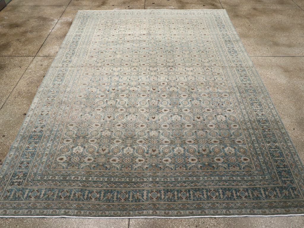 Antique Persian Tabriz Carpet, No.32504 - Galerie Shabab