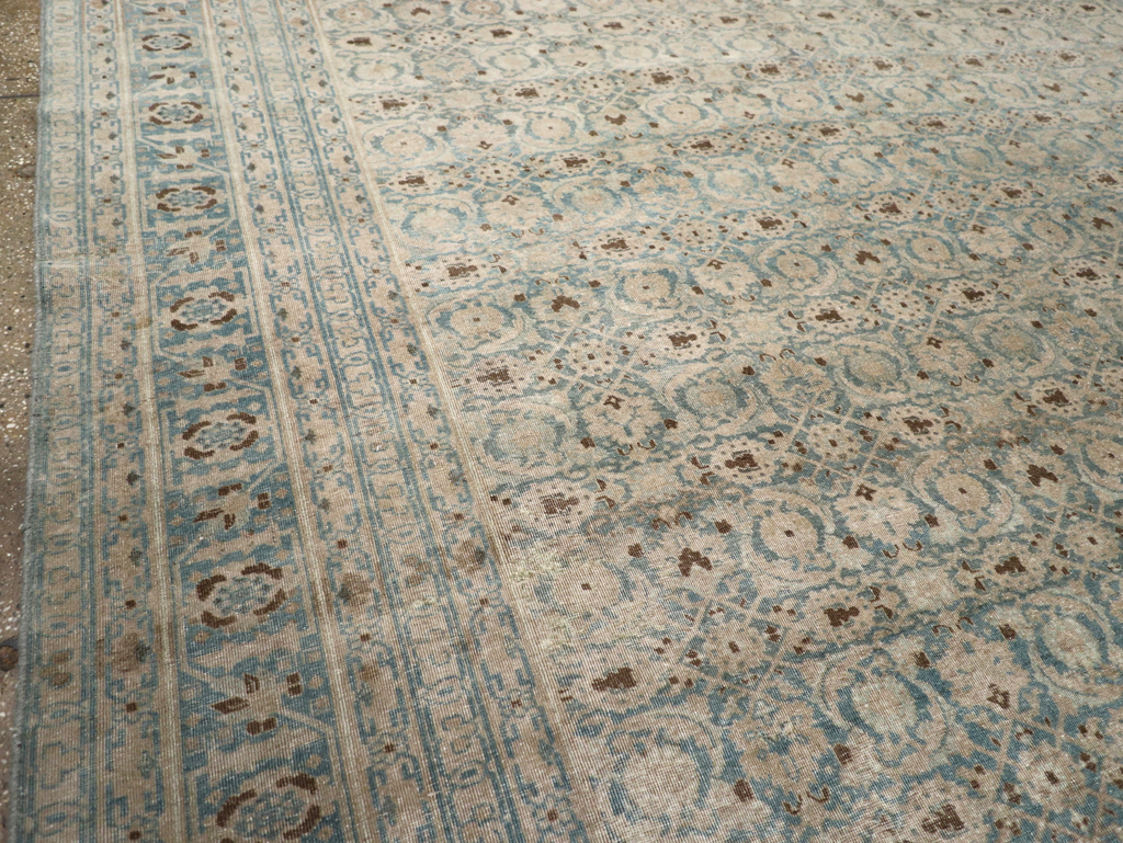 Antique Persian Tabriz Carpet, No.32504 - Galerie Shabab
