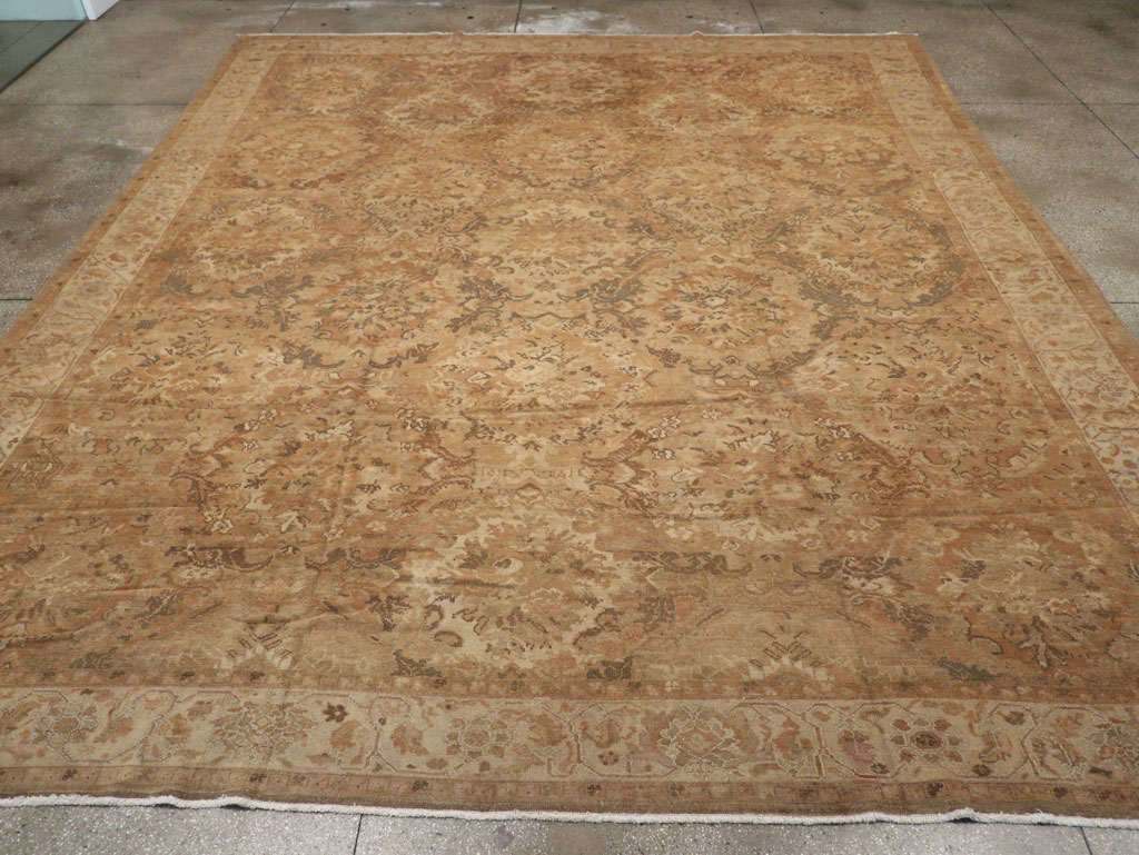 Antique Persian Malayer Large Room Size Carpet, No.32510 - Galerie Shabab