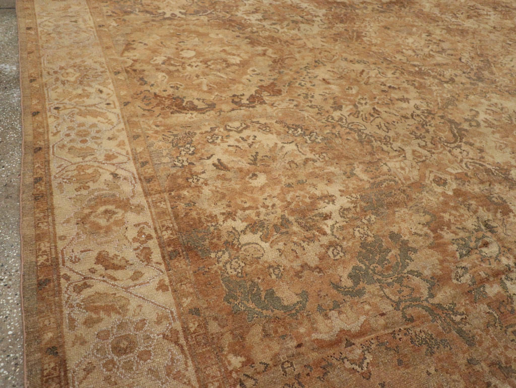 Antique Persian Malayer Large Room Size Carpet, No.32510 - Galerie Shabab