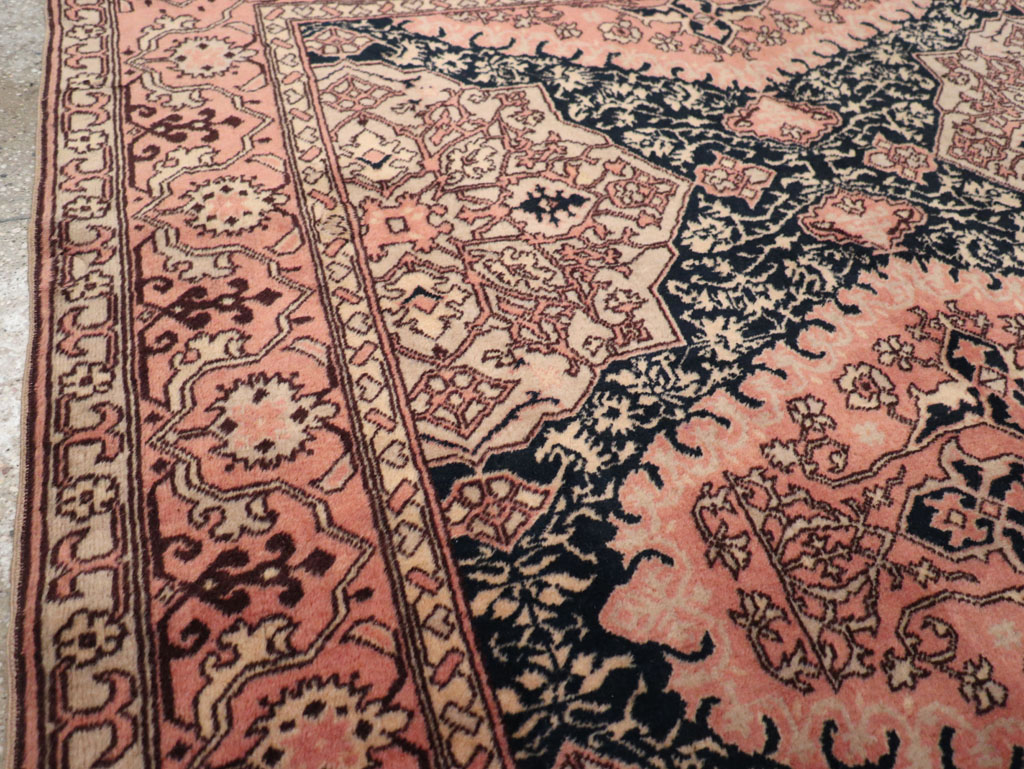 Vintage Turkish Oushak Rug, No.32513 - Galerie Shabab