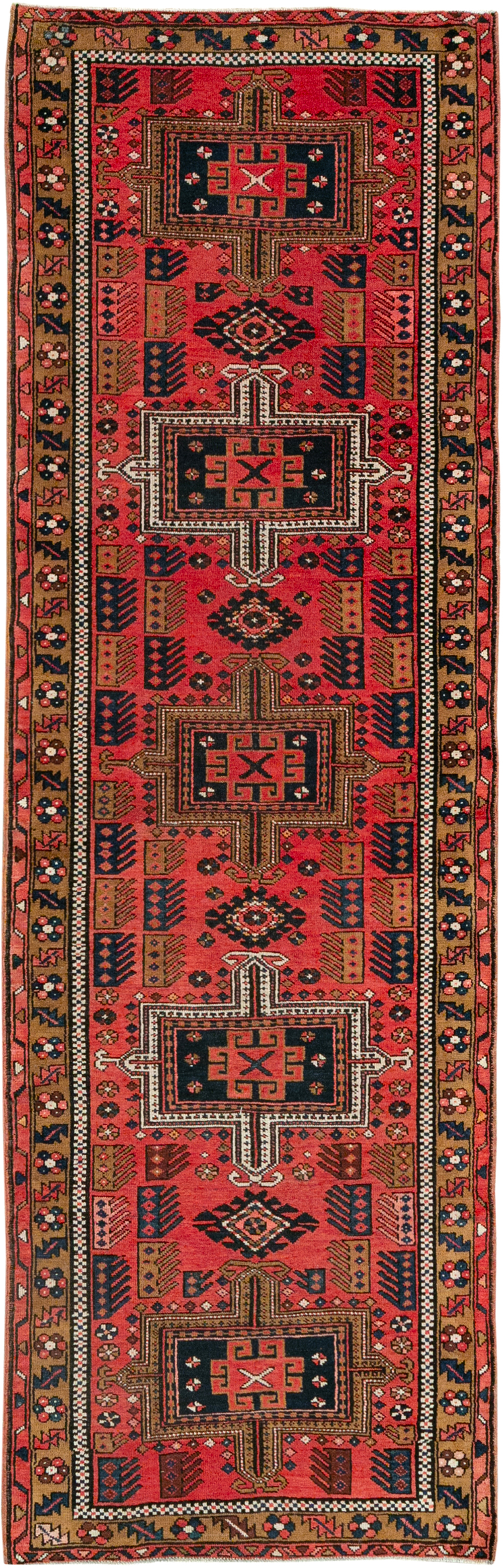Vintage Persian Karajeh Runner, No.32514 - Galerie Shabab