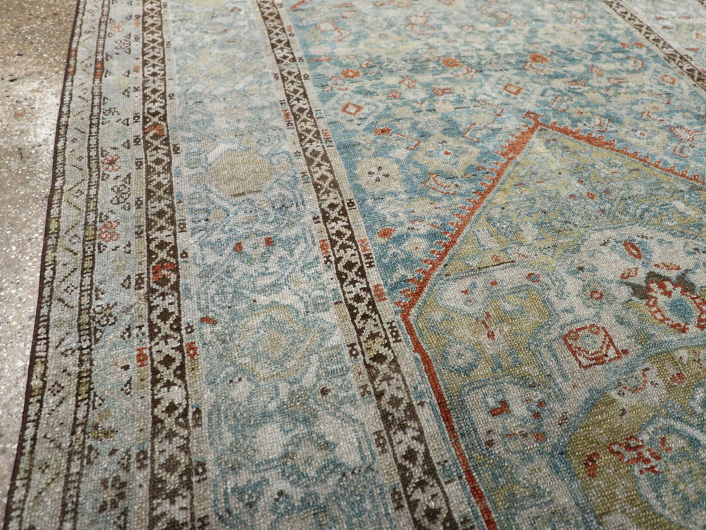 Antique Persian Malayer Gallery Rug, No.32515 - Galerie Shabab