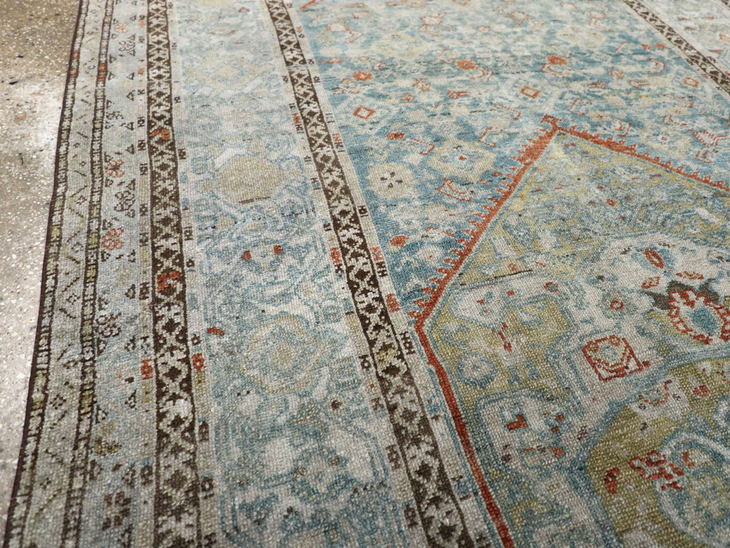 Antique Persian Malayer Gallery Rug, No.32515 - Galerie Shabab