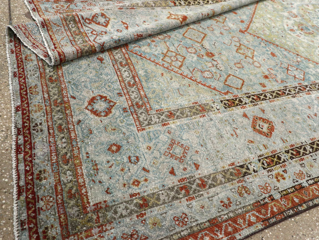 Antique Persian Malayer Gallery Rug, No.32515 - Galerie Shabab