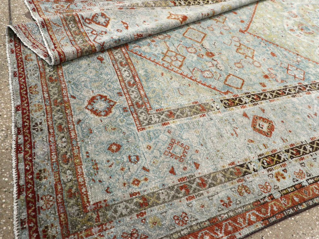 Antique Persian Malayer Gallery Rug, No.32515 - Galerie Shabab