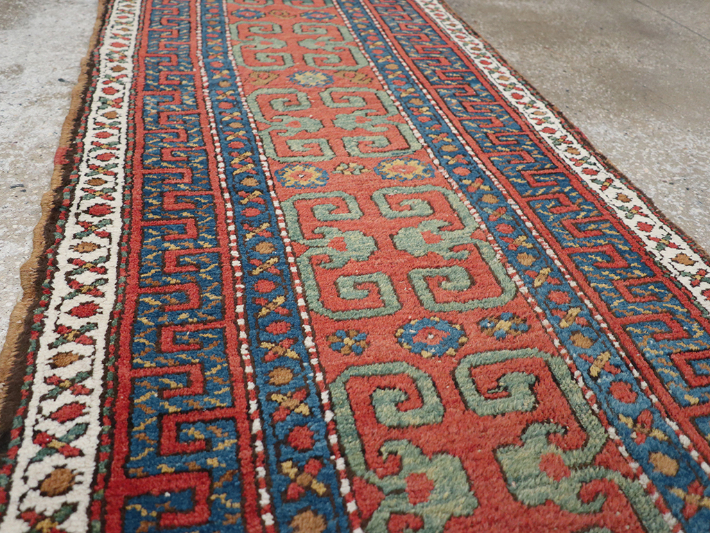 Antique Persian Heriz Runner, No.32545 - Galerie Shabab