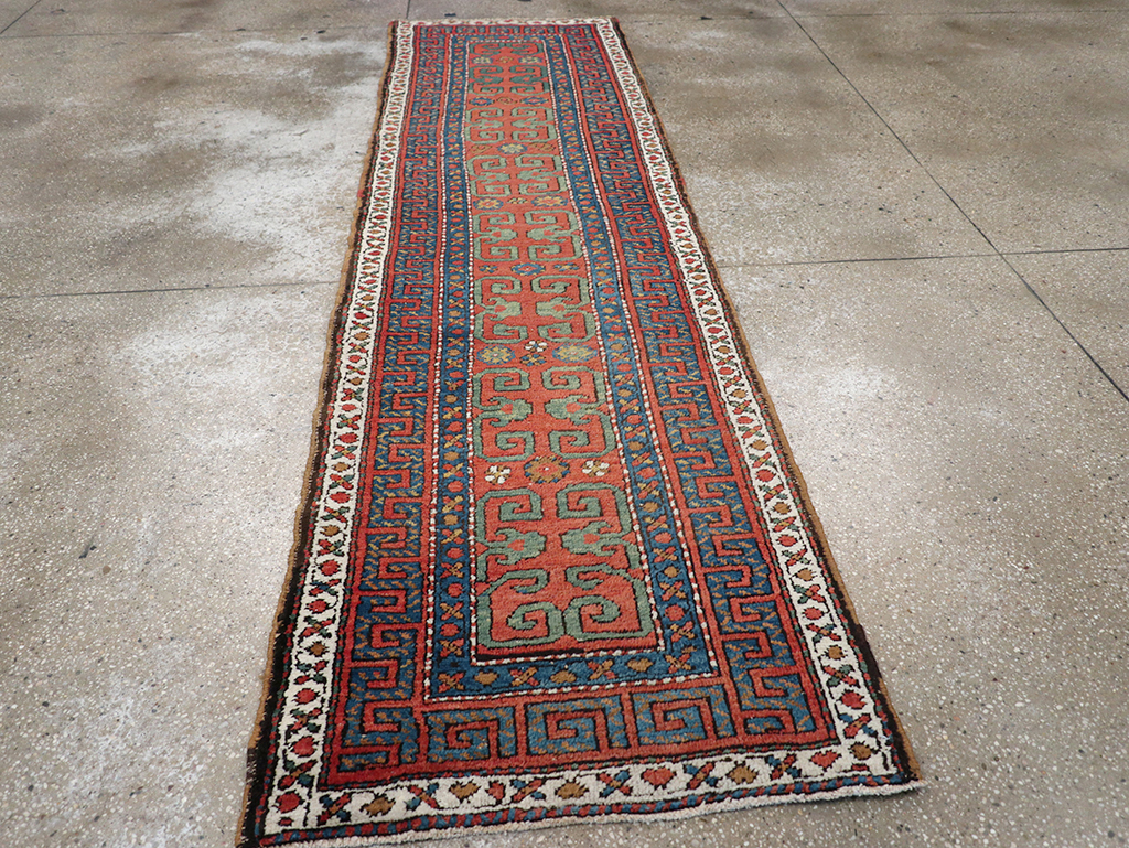 Antique Persian Heriz Runner, No.32545 - Galerie Shabab