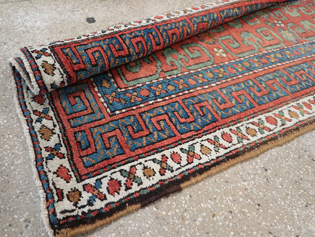 Antique Persian Heriz Runner, No.32545 - Galerie Shabab