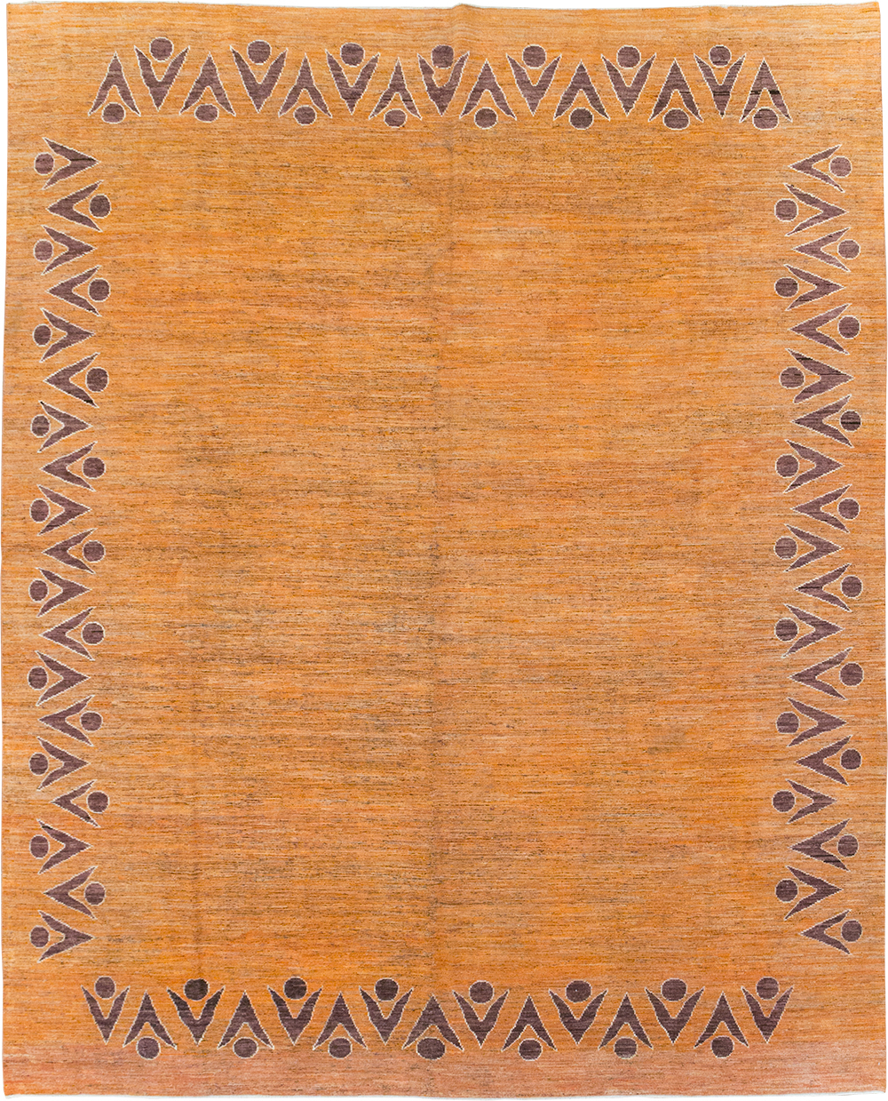 Modern East Turkestan Khotan Room Size Carpet, No.32548 - Galerie Shabab
