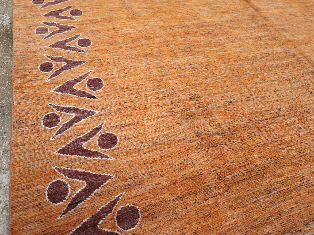 Modern East Turkestan Khotan Room Size Carpet, No.32548 - Galerie Shabab