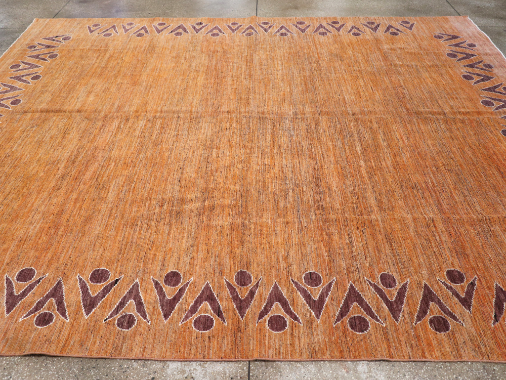 Modern East Turkestan Khotan Room Size Carpet, No.32548 - Galerie Shabab