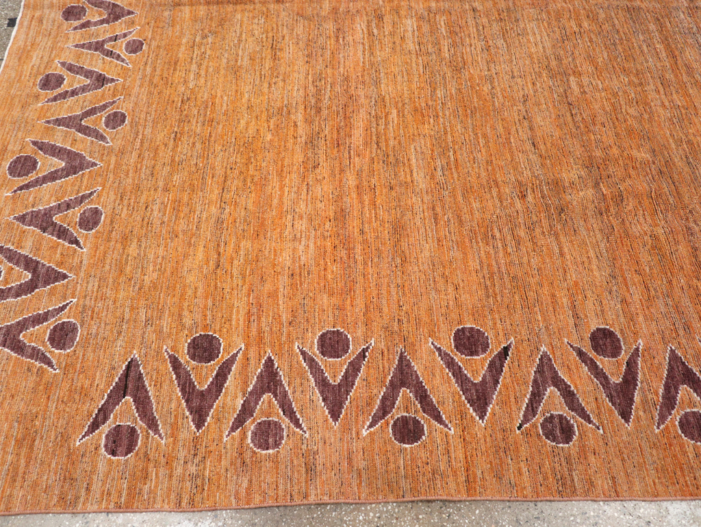 Modern East Turkestan Khotan Room Size Carpet, No.32548 - Galerie Shabab