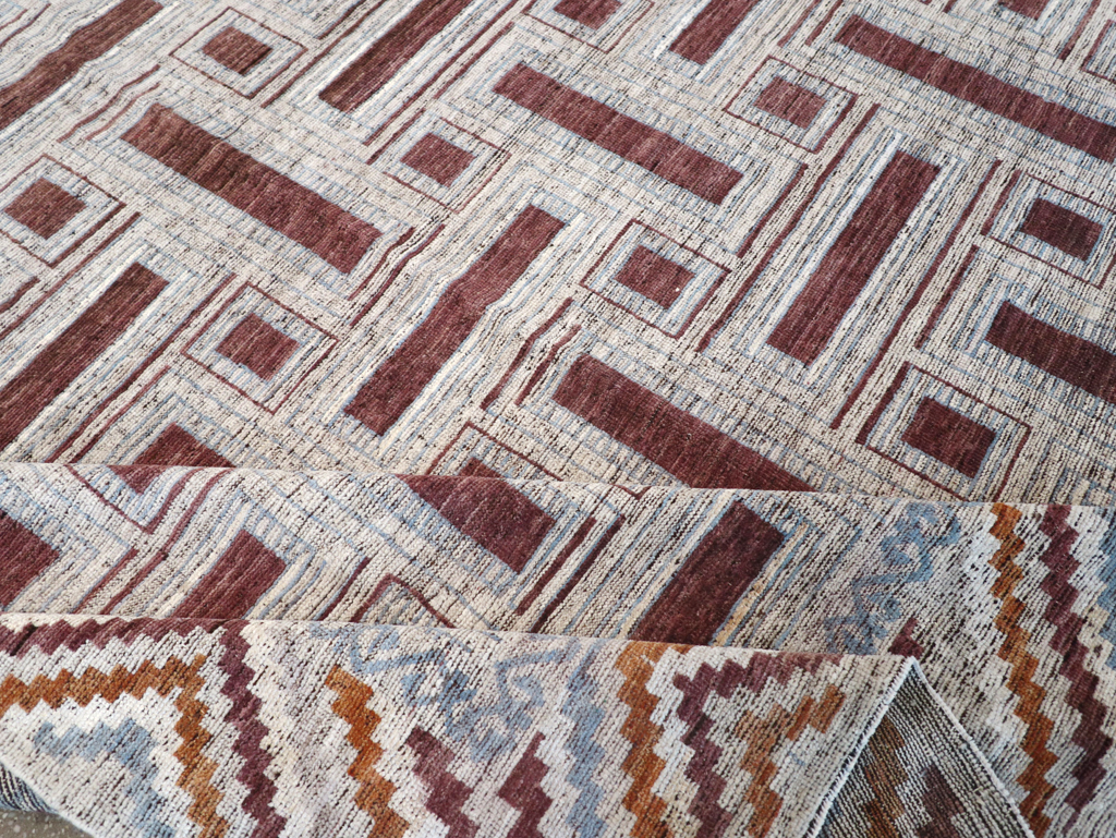 Modern East Turkestan Khotan Room Size Carpet, No.32550 - Galerie Shabab