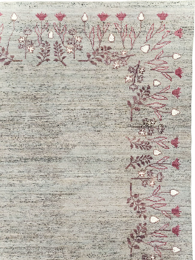 Modern East Turkestan Khotan Room Size Carpet, No.32551 - Galerie Shabab