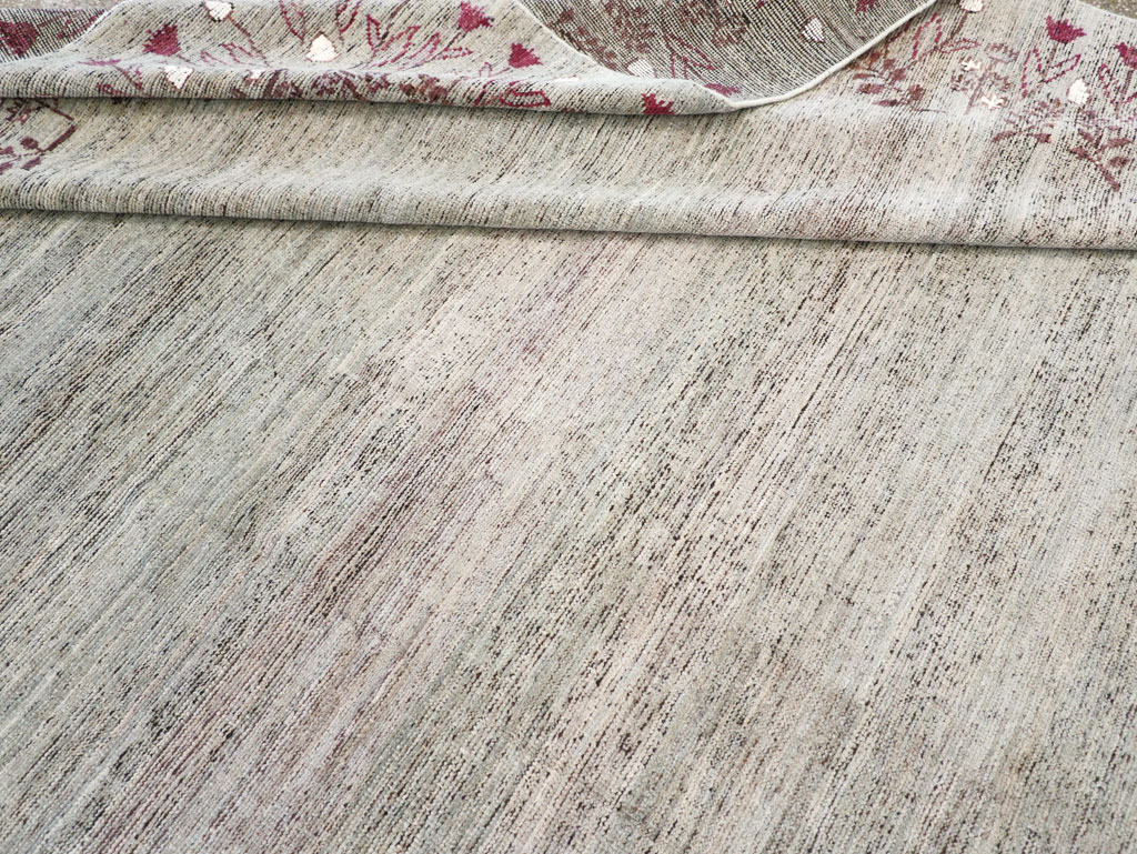 Modern East Turkestan Khotan Room Size Carpet, No.32551 - Galerie Shabab