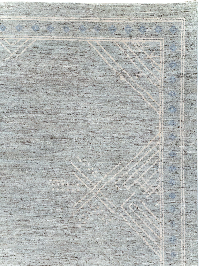 Modern East Turkestan Khotan Room Size Carpet, No.32552 - Galerie Shabab