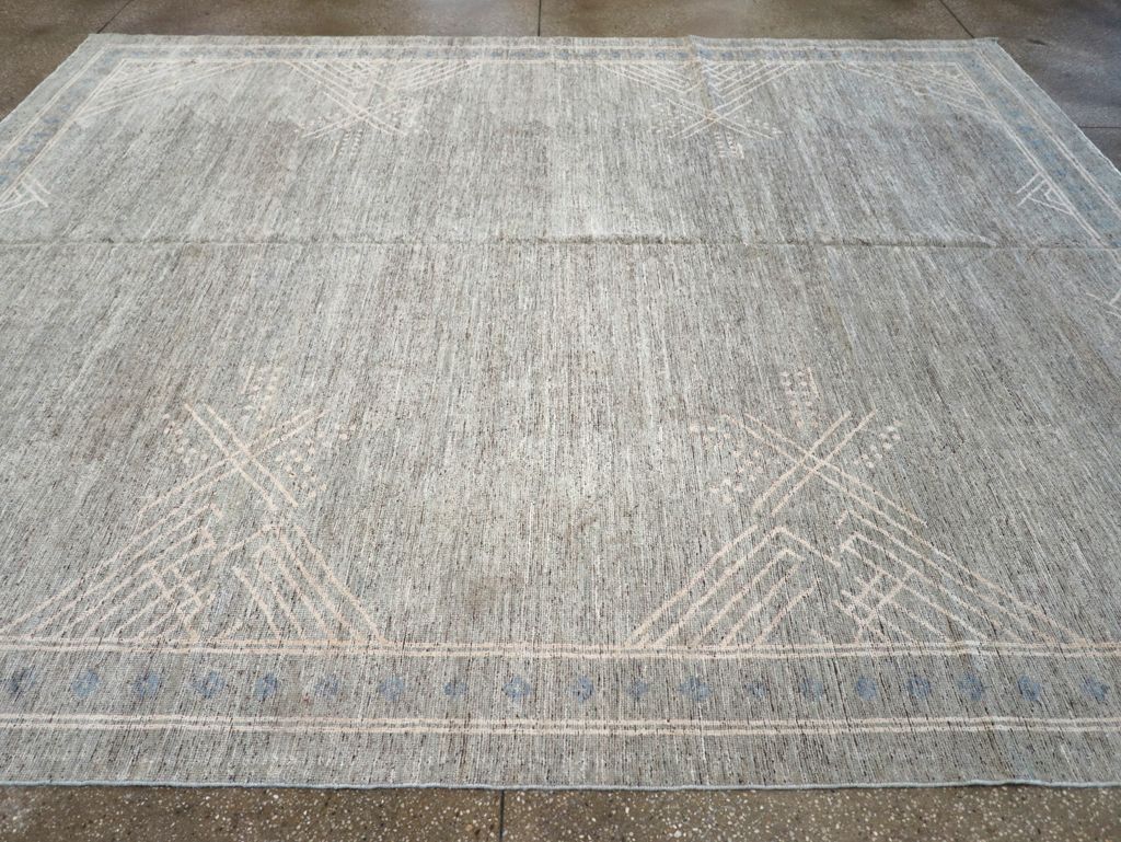 Modern East Turkestan Khotan Room Size Carpet, No.32552 - Galerie Shabab