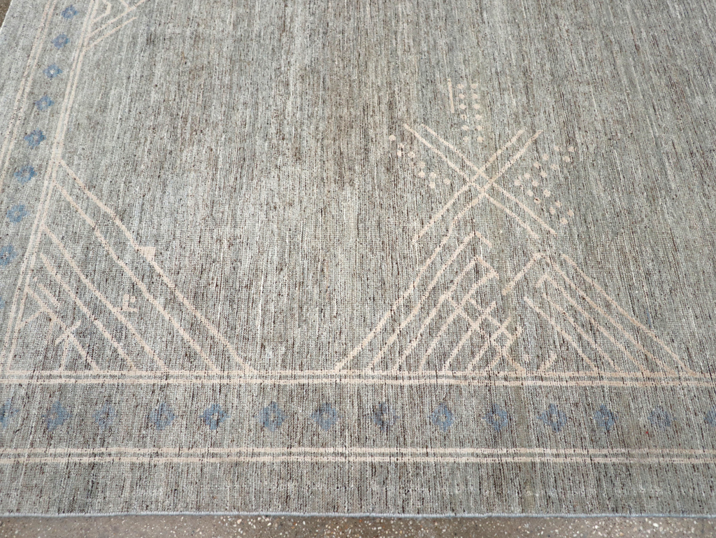 Modern East Turkestan Khotan Room Size Carpet, No.32552 - Galerie Shabab