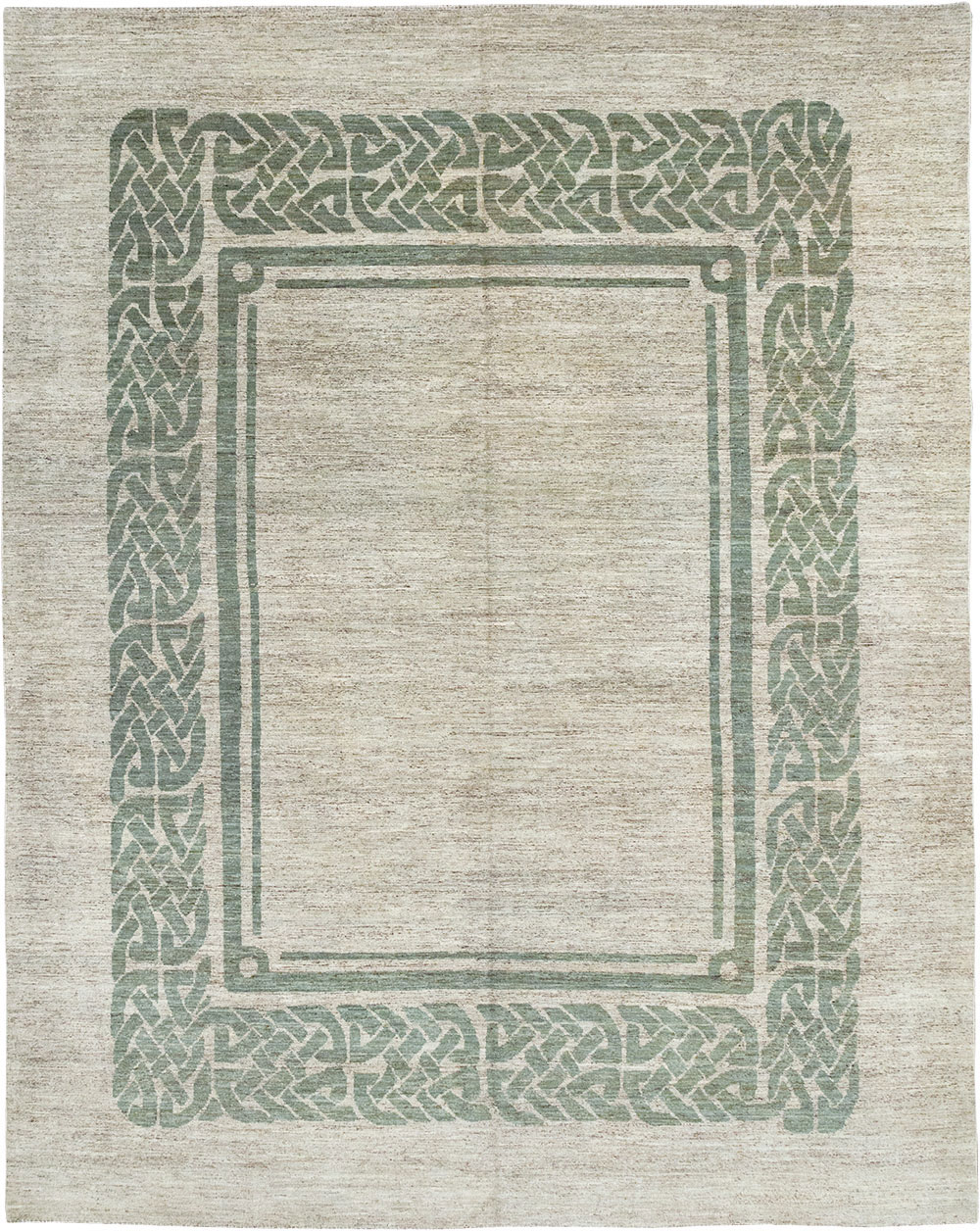 Modern East Turkestan Khotan Room Size Carpet, No.32553 - Galerie Shabab