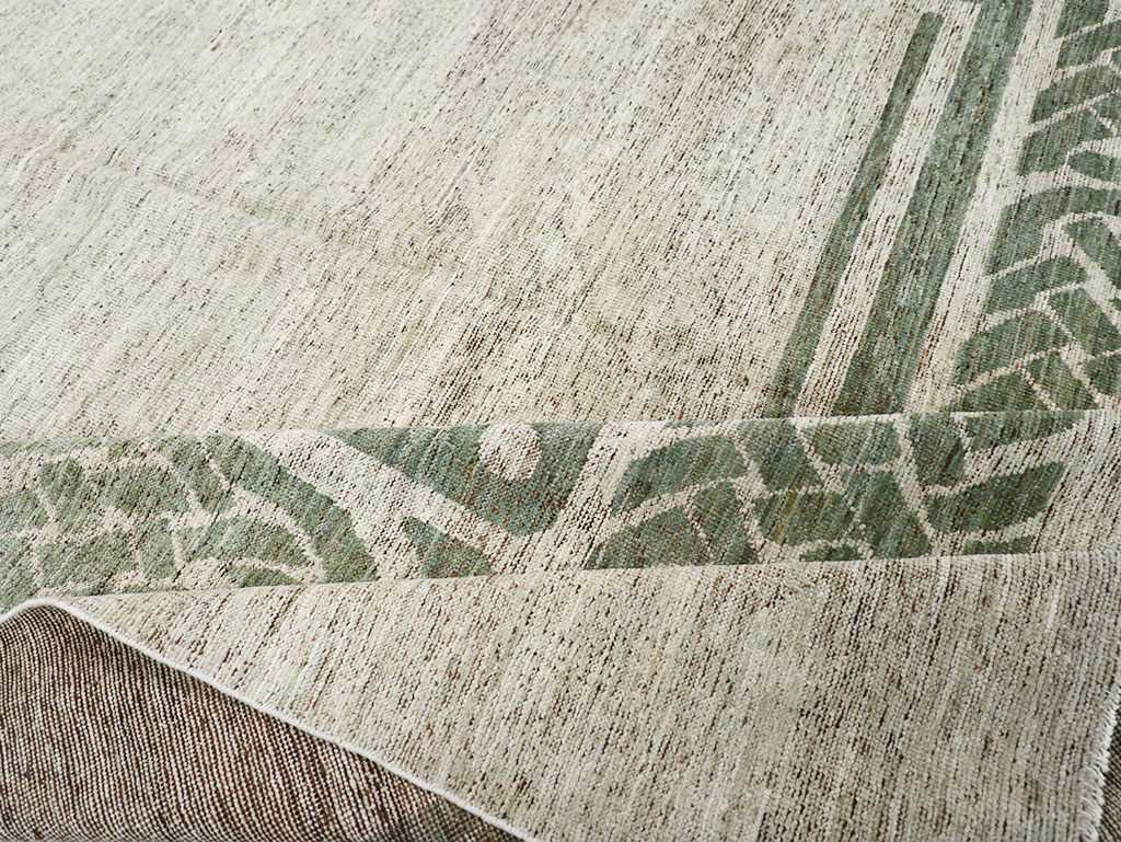 Modern East Turkestan Khotan Room Size Carpet, No.32553 - Galerie Shabab