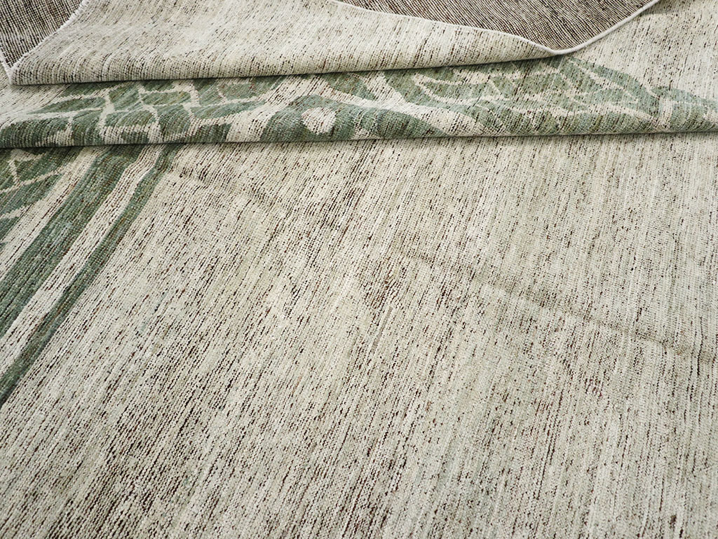 Modern East Turkestan Khotan Room Size Carpet, No.32553 - Galerie Shabab