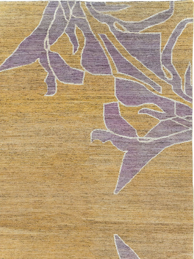 Modern East Turkestan Khotan Square Room Size Carpet, No.32555 - Galerie Shabab