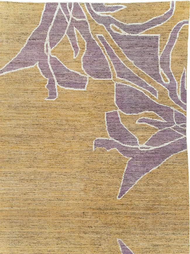 Modern East Turkestan Khotan Square Room Size Carpet, No.32555 - Galerie Shabab