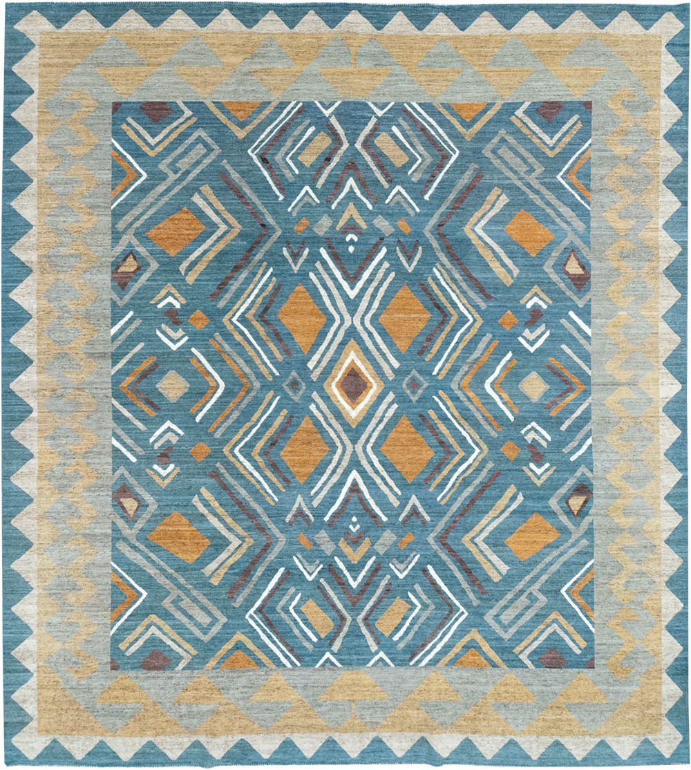 Modern East Turkestan Khotan Large Room Size Carpet, No.32557 - Galerie Shabab