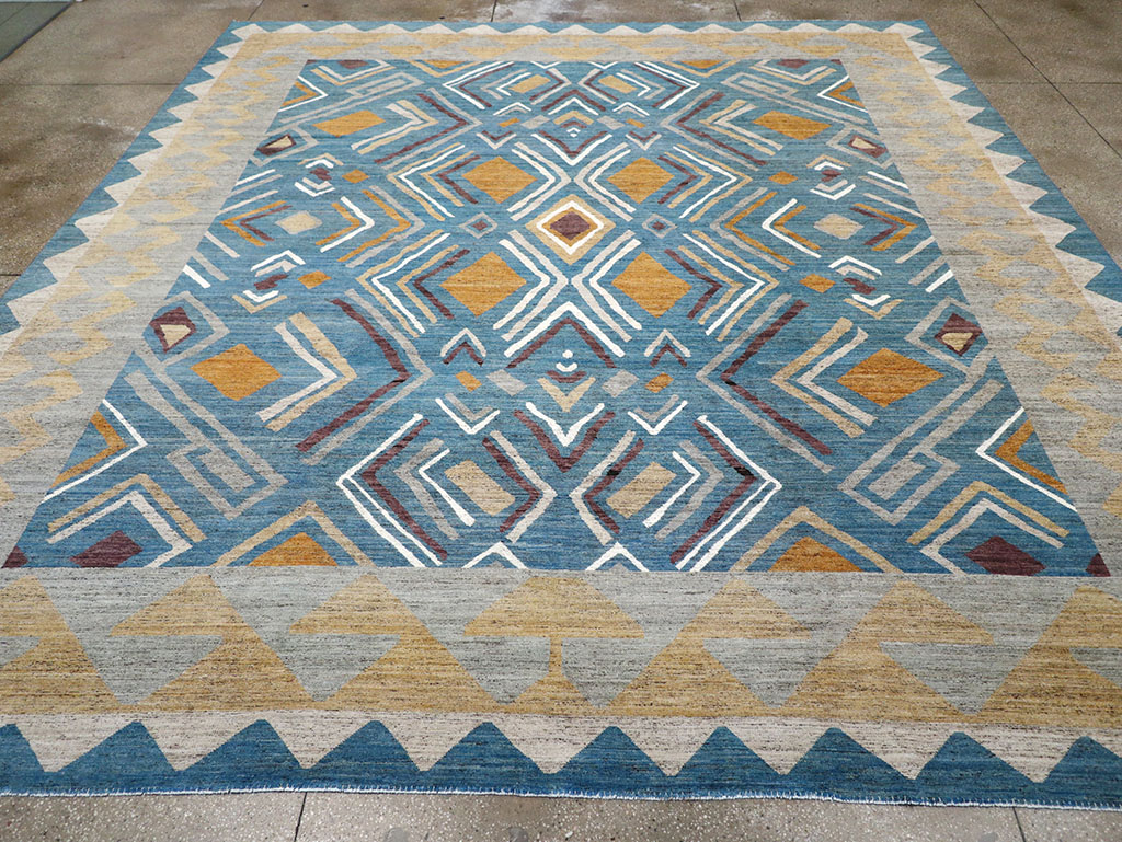 Modern East Turkestan Khotan Large Room Size Carpet, No.32557 - Galerie Shabab