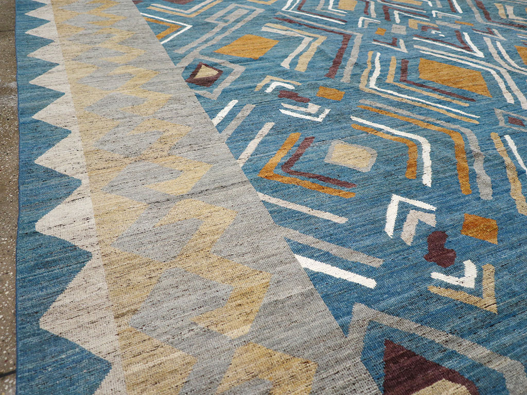 Modern East Turkestan Khotan Large Room Size Carpet, No.32557 - Galerie Shabab