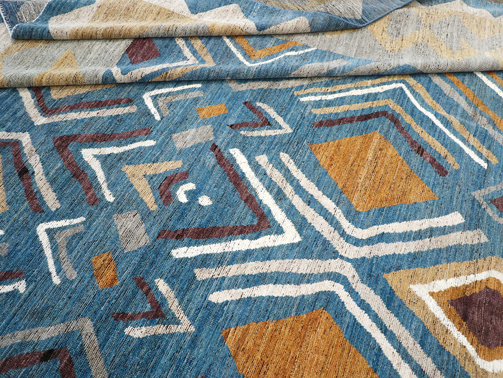 Modern East Turkestan Khotan Large Room Size Carpet, No.32557 - Galerie Shabab