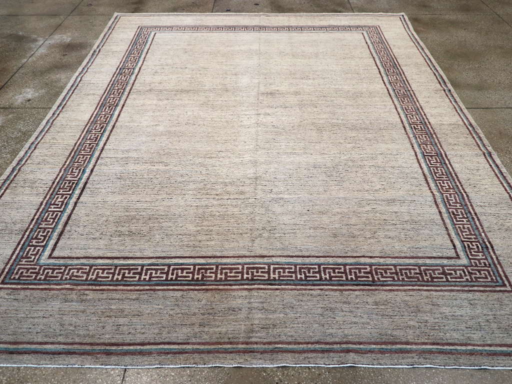Modern East Turkestan Khotan Room Size Carpet, No.32558 - Galerie Shabab