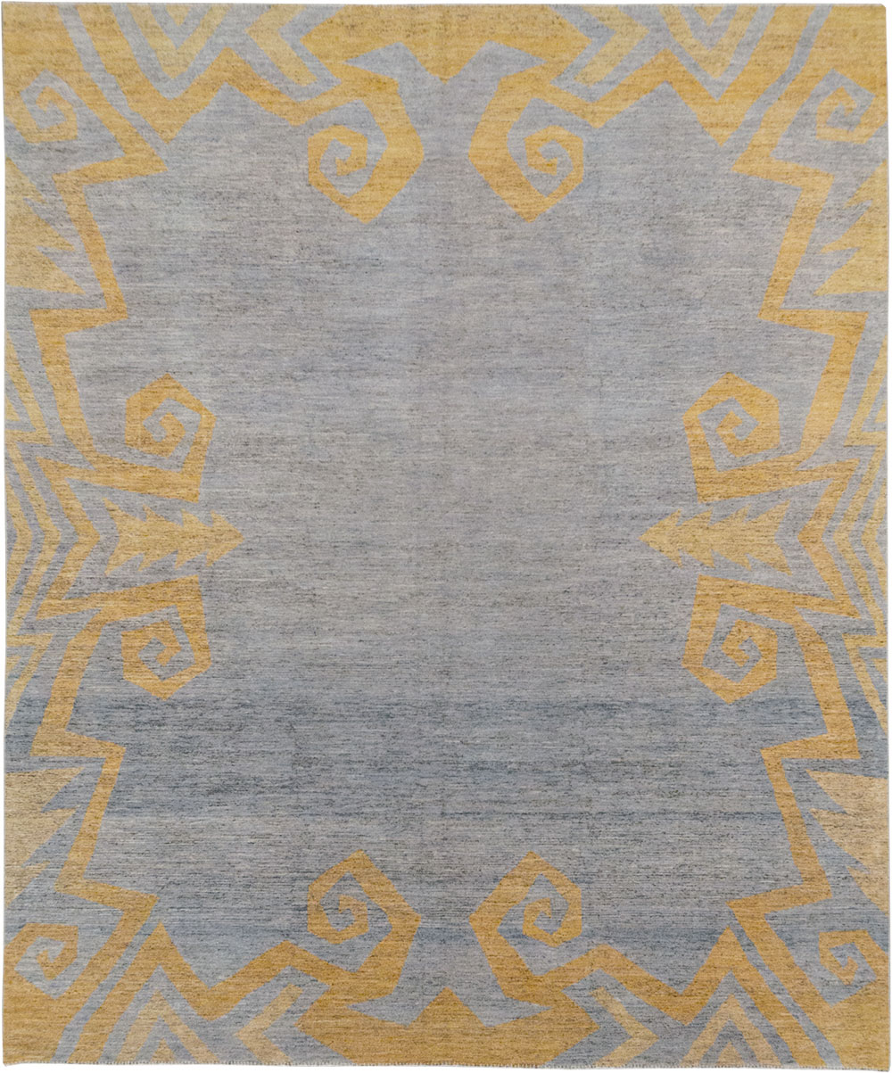 Modern East Turkestan Khotan Room Size Carpet, No.32560 - Galerie Shabab
