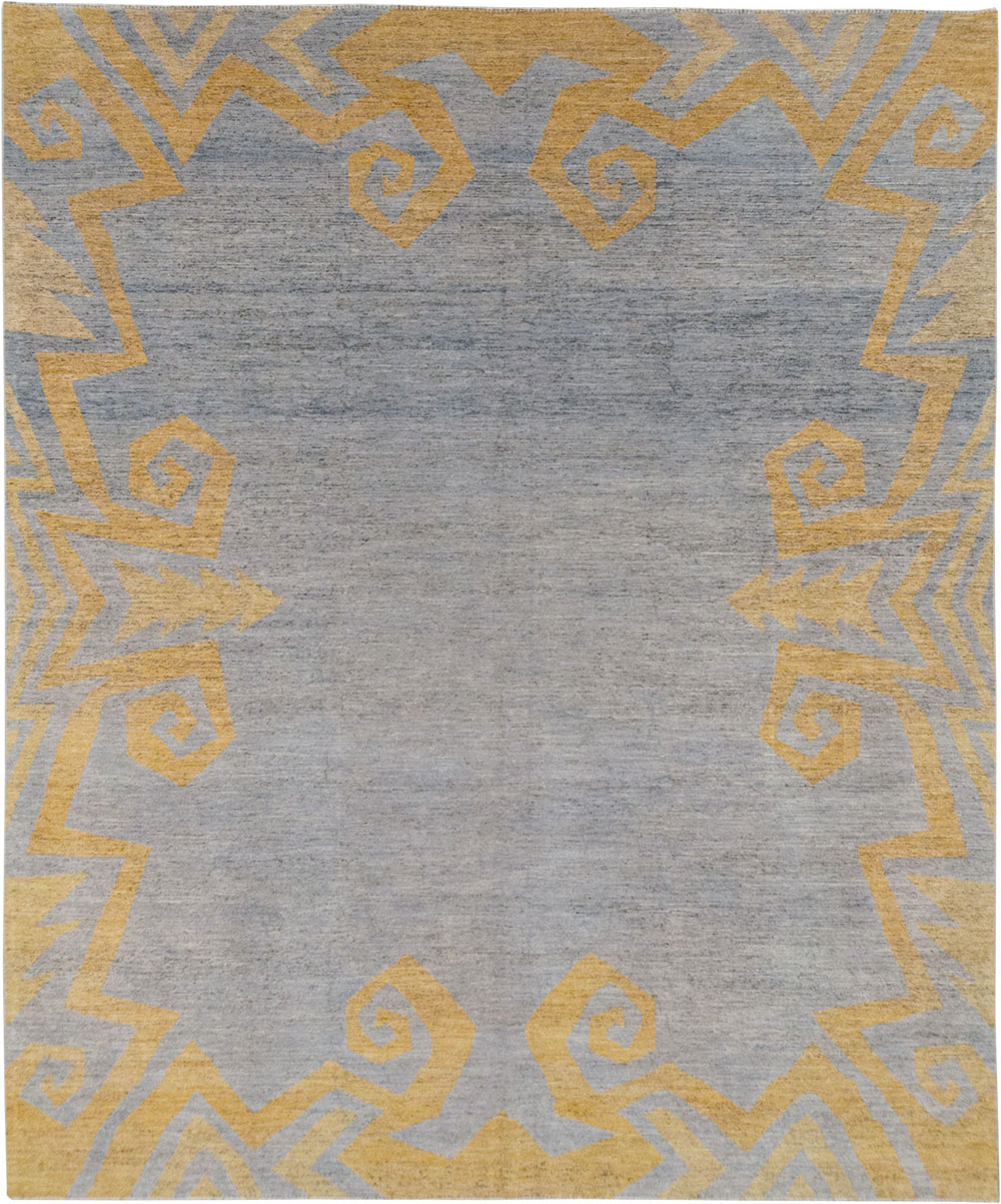 Modern East Turkestan Khotan Room Size Carpet, No.32560 - Galerie Shabab