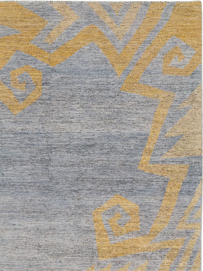 Modern East Turkestan Khotan Room Size Carpet, No.32560 - Galerie Shabab