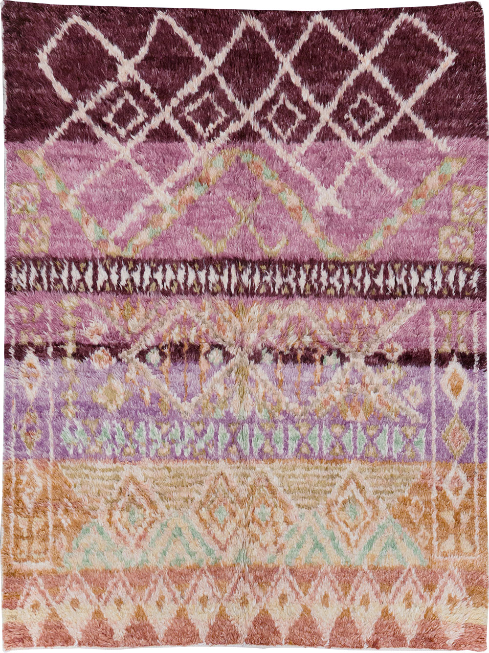 Vintage Moroccan Accent Rug, No.32583 - Galerie Shabab