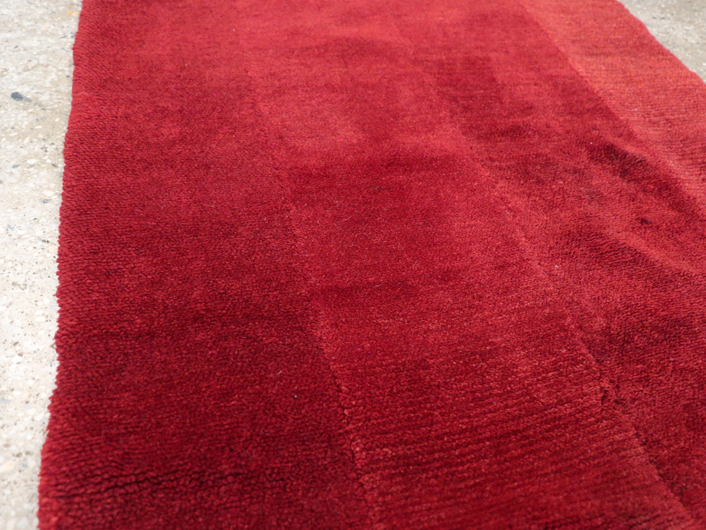Vintage Tibetan Throw Rug, No.32586 - Galerie Shabab