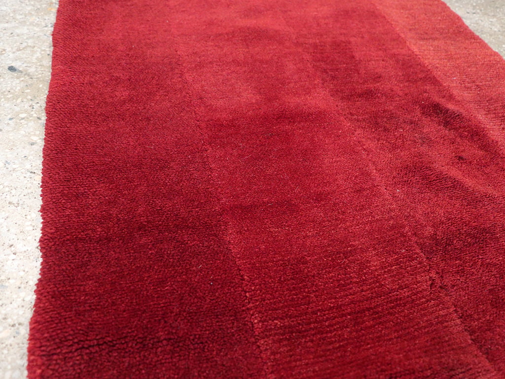 Vintage Tibetan Throw Rug, No.32586 - Galerie Shabab
