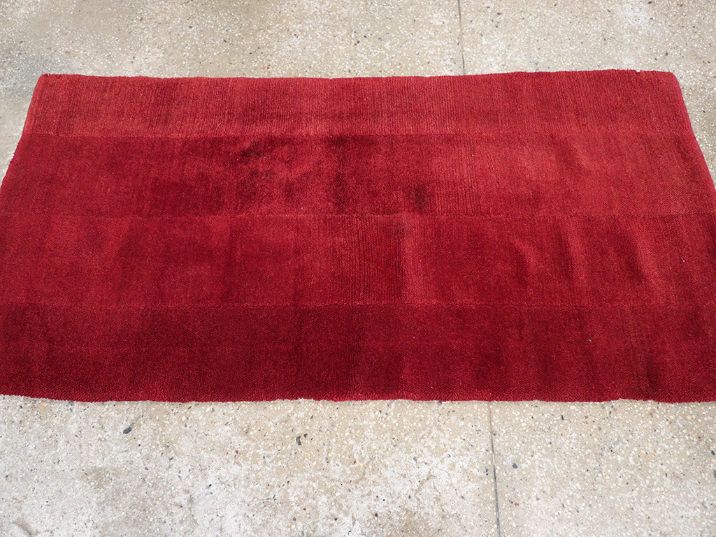 Vintage Tibetan Throw Rug, No.32586 - Galerie Shabab