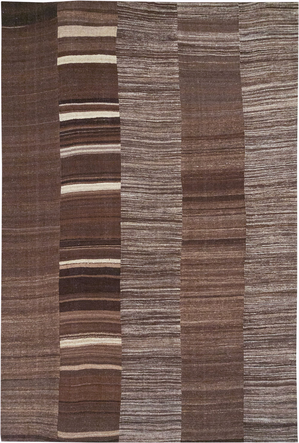 Modern Turkish Flatweave Kilim Large Carpet, No.32592 - Galerie Shabab