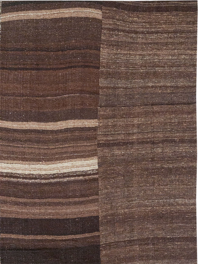 Modern Turkish Flatweave Kilim Large Carpet, No.32592 - Galerie Shabab