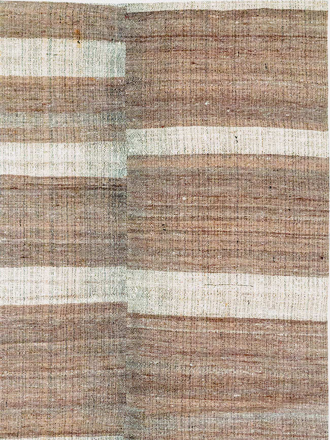 Vintage Persian Flatweave Kilim Room Size Carpet, No.32594 - Galerie Shabab