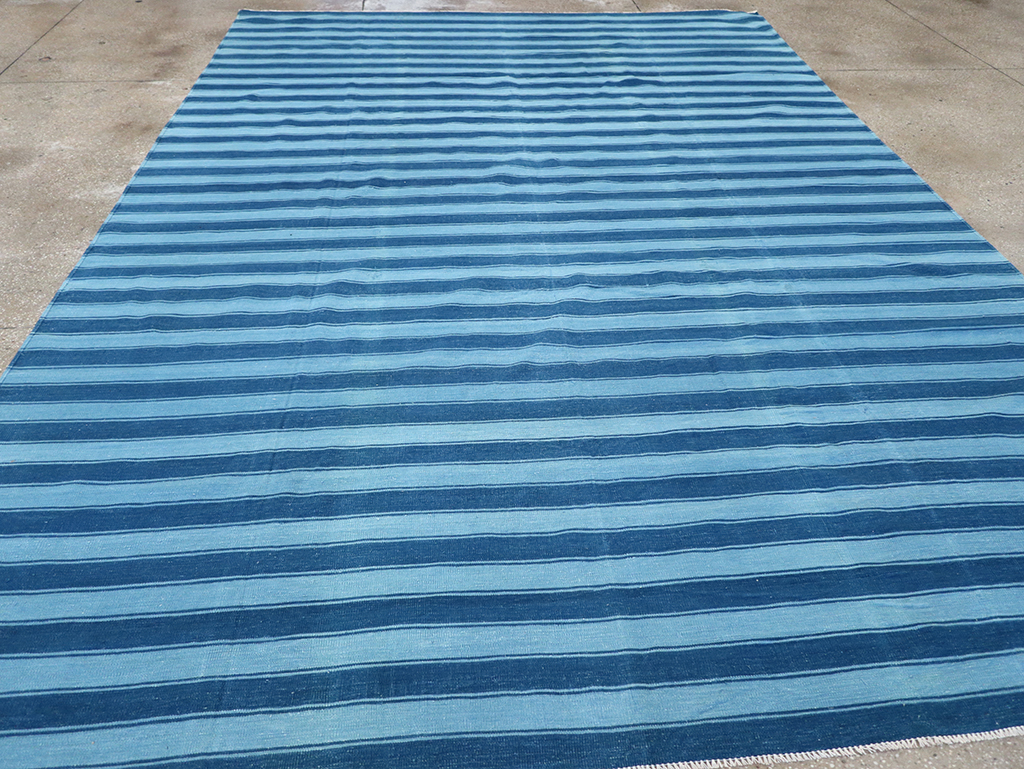 Vintage Indian Dhurrie Flatweave, No.32597 - Galerie Shabab