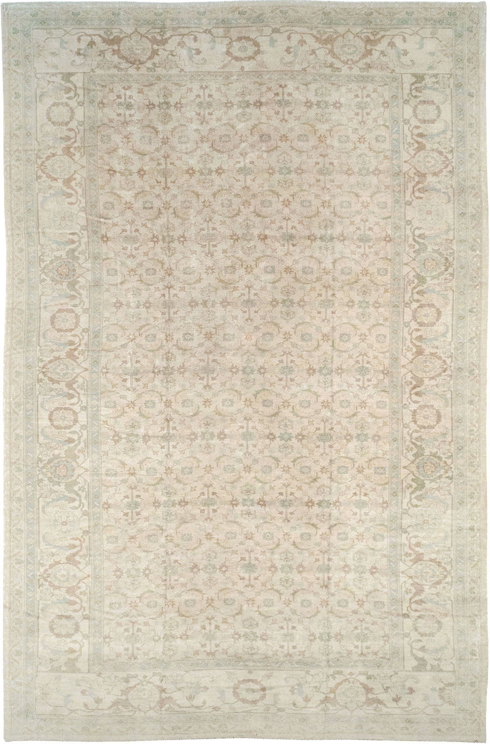 Vintage Turkish Oushak Oversize Carpet, No.32599 - Galerie Shabab