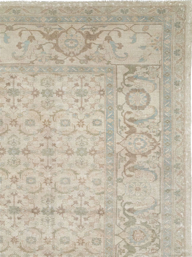Vintage Turkish Oushak Oversize Carpet, No.32599 - Galerie Shabab