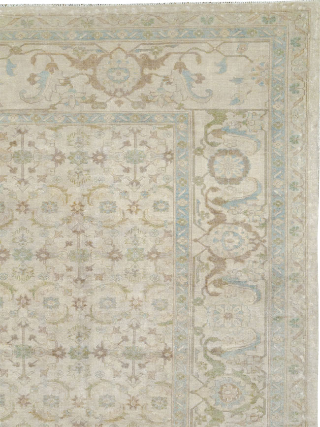 Vintage Turkish Oushak Oversize Carpet, No.32599 - Galerie Shabab