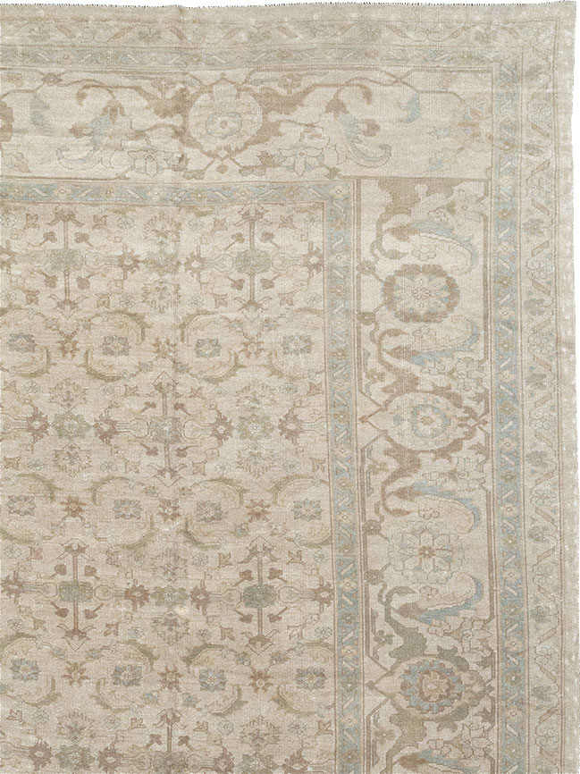 Vintage Turkish Oushak Oversize Carpet, No.32599 - Galerie Shabab