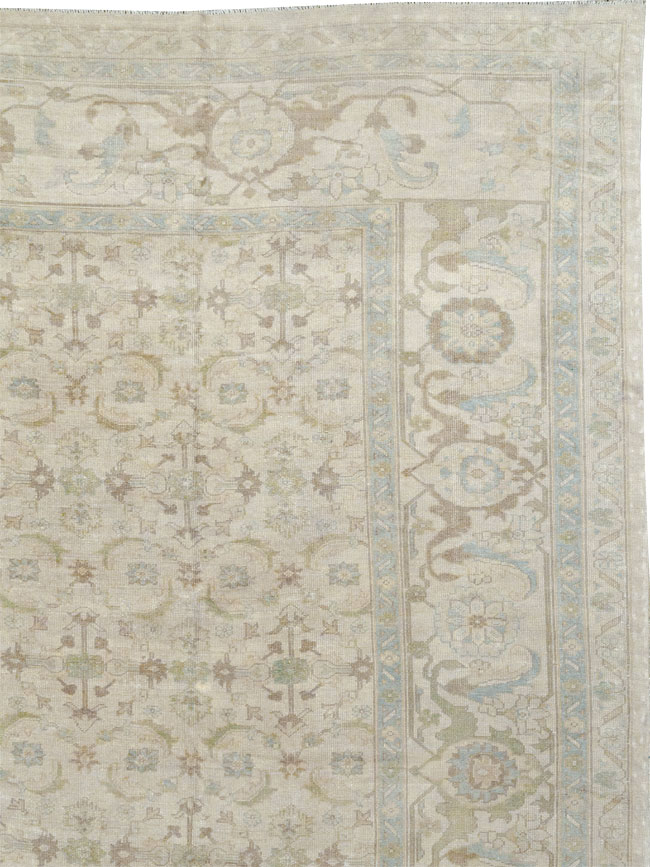 Vintage Turkish Oushak Oversize Carpet, No.32599 - Galerie Shabab